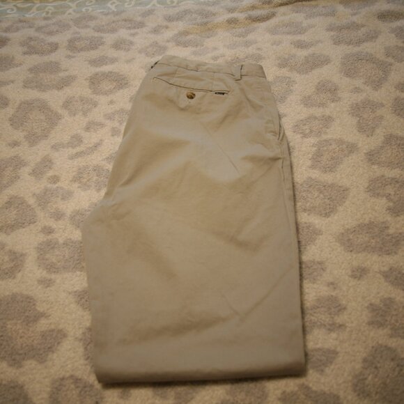 Polo Ralph Lauren Men's Chino Flat Front Pants, Size 36x34, Gray - Picture 2 of 4